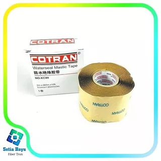 Produk Unggulan] Asli Waterseal Mastic Tape Rubber Cotran Kc80 51Mmx1.65Mmx3M