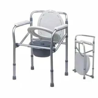 COD - Sella / Onemed Deluxe Comode Kursi BAB Lipat Tanpa Roda Commode Chair Model 894