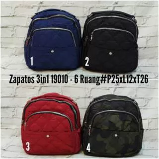 PROMO/ TAS ZAPATOS 3 FUNGSI KODE 19010 IMPORT