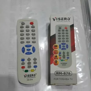 Remote remot tv universal Visero RM 878 untuk TV Thosiba TV Tabung