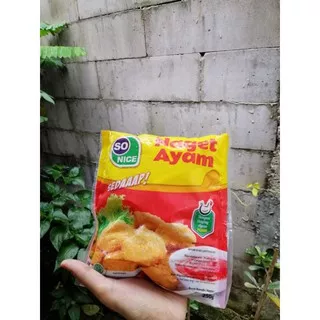 So Nice Nugget 250gr / Chicken Nugget ayam naget ayam so good lauk beku frozen food bogor