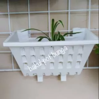 Pot Argo 01 PUTIH Pot Dinding Pot Tempel Min. Beli 3 pcs