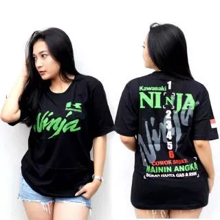 Kaos Ninja/Kaos Kawasaki Ninja/T-shirt kawasaki Ninja/Baju Motor Ninja/Kaos Motor Kawasaki Ninja