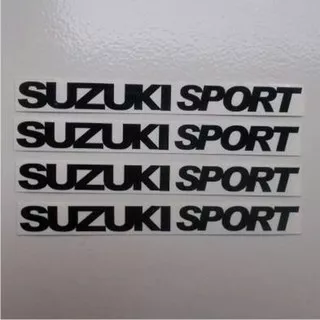 Sticker Stiker Door Handle Pegangan Pintu Mobil Suzuki Sport