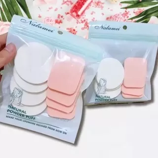 SPONS BEDAK NALAMEI ISI 8 PCS SPONS MAKEUP SPONGE POWDER PUFF NALAMEI