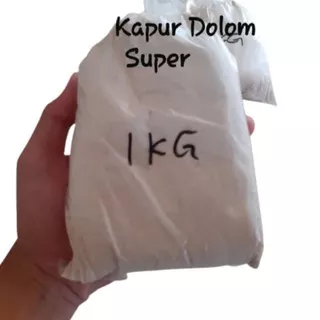 Pupuk Kapur Dolomit Super (Repacking) 1 Kg / Pupuk Dolomit