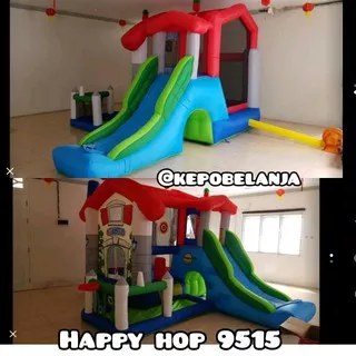 TERMURAH Istana Balon The Big House HAPPY HOP 9515 RUMAH PEROSOTAN happyhop rumah tenda bermain kids