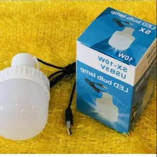 Lampu USB Led 10 Watt/ Emergency Lamp 10 Watt Light Bohlam USB Mini