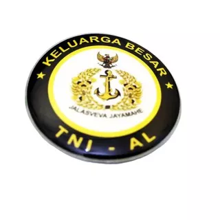 Stiker Timbul atau Stiker Emblem Logo TNI AL Limited Edition!!!