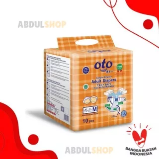 OTO ADULT DIAPERS / POPOK DEWASA PEREKAT M-10