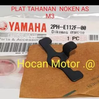 PLAT TAHANAN TEKANAN NOKEN AS MIO M3 125 SOUL GT 125  MIO J 125 ASLI ORISINIL YGP 2PH-E112F-00