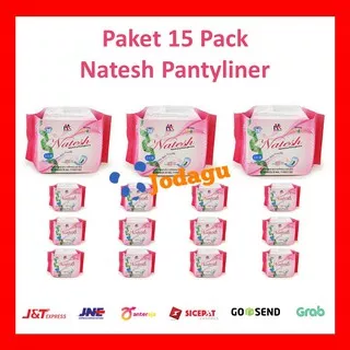 Paket 15 Pack Pantyliner Natesh
