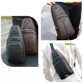 TAS COWOK MODEL SLINGBAG PEDRO TAS KULIT PRIA PEDRO PD1221#