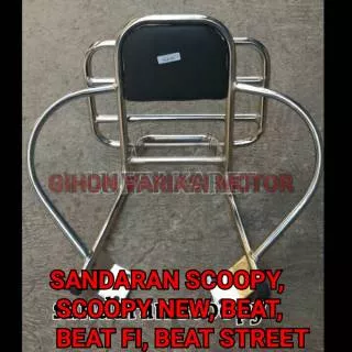 BEHEL SANDARAN KURSI JOK BELAKANG MOTOR BEAT SCOOPY BEAT STREET  SCOOPY NEW BEAT FI