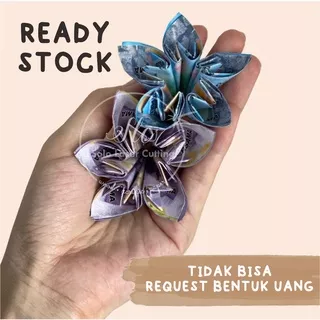 Origami Bunga Kamboja dari Replika Uang Kertas untuk Mahar / Dekorasi / Mahar / Seserahan HIASAN DEKORASI BINGKAI MAHAR PERNIKAHAN WEDDING FIGURA MAHAR PIGURA KOTAK MAHAR SESERAHAN HANTARAN GIFT BOX FRAME LAMARAN