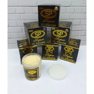 CREAM SP HITAM SUPER UV WHITENING//12PC// LUSINAN