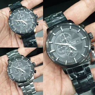 Jam Tangan Alexander Christie 6323 AC 6323 Tali Stainless Baterai Original ukuran Pria 4.5cm +box original Ac garansi resmi Ac 1thn