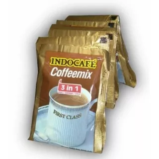 KOPI INDOCAFE COFFEEMIX RENCENG ISI 10 SACHET MURAH BANDUNG / KOPI INSTANT MURAH BANDUNG COFFEE MIX INDOCAFE