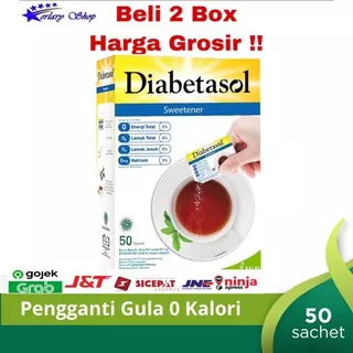 Diabetasol Sweetener 50saset / Gula Diabetasol / gula diabetes