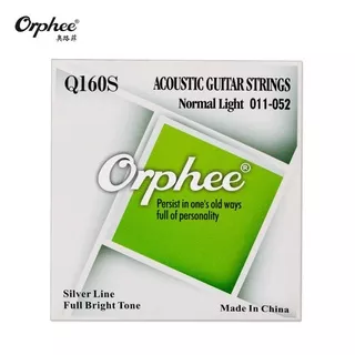 senar orphee acoustic 011 silver line satu set 1-6