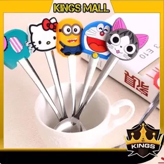 KINGS - H470 Sendok Teh Karakter / Sendok Kecil Lucu Imut / Sendok Kecil Karakter / Tea Spoon Mini
