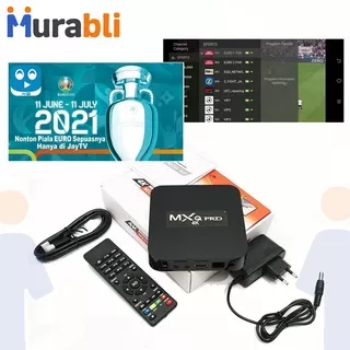 Android TV BOX MXQ-Pro 4K Smart TV Box Media Player 1GB Murah