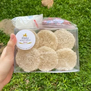 SARANG BURUNG WALET BIRD NEST 100 GR SARANG WALET YANWO HANCURAN LEMBUTAN REMAHAN NATURAL BERSIH