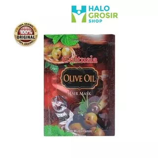 Cultusia Olive Oil Hair Mask 25 mL / Masker Rambut / Hair Mask