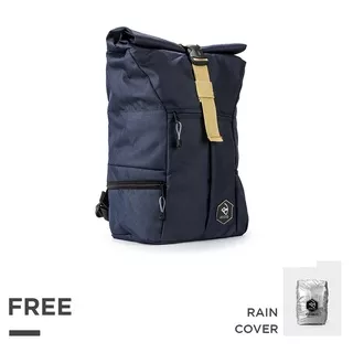 FREE RAIN COVER TAS BACKPACK MURAH ARCIO THEO NAVY ARCIO BAG x RAJINSTORE ORIGINAL TAS BACKPACK ORIGINAL