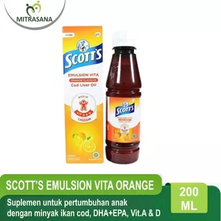 Scotts Emulsion Vita Orange 200 ml