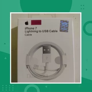 Kabel Data IPhone Charger Original - Apple 5 6 7 8 X XS MAX Plus Lightning USB Cable Ipad Ipod