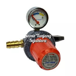 WINN GAS REGULATOR HIGH PRESSURE + METERAN (181M)