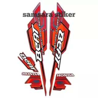 stiker motor honda beat 2008 merah