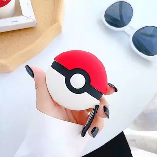 Casing Silicone Apple Airpods Pro Pokeball Pokemon Protective Soft Cover Wireless Headset TWS