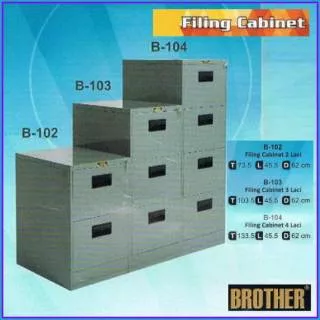 Filing Cabinet Brother B102 B103 B104 Filing Kabinet Besi