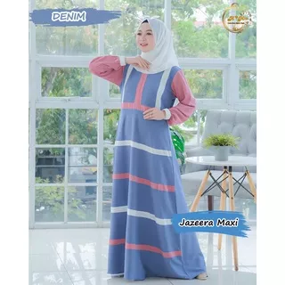 Jazeera Maxi Blaster Amie | Casual Dress | Dress Korea | Gamis Terbaru 2022 | OOTD Wanita Set | Dress Kondangan | Busui Friendly | Baju Wanita | Abaya Turkey | Mini Dress Murah | Bisa COD | Fashion Muslim Gamis Muslimah Anak Remaja Perempuan | Abaya Arab