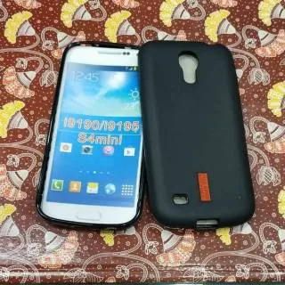 Silikon karet hitam capdase samsung i9190 i9195 S4 mini murah meriah soft case Samsung S4 mini