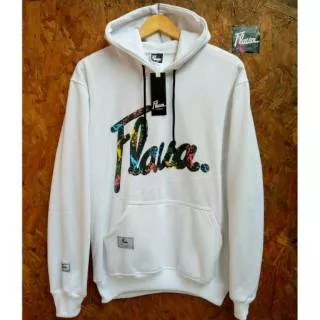 JAKET HOODIE FLAVA PREMIUM PUTIH