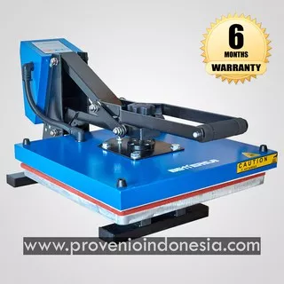 Mesin Heat Press Baju 38x38 Digital Polyflex Sablon Kaos Plastisol