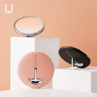 Xiaomi J&J LED Light Travel Makeup Mirror Kaca Mini Make Up Dandan