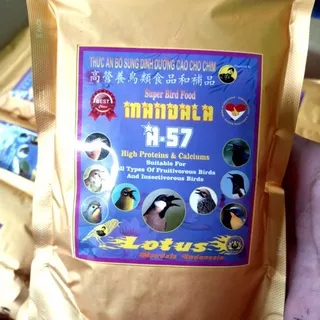 Bird Food | Voer Lotus Mandala A57 Pack 250 Gram U Wambi Poksay Hongkong Dll