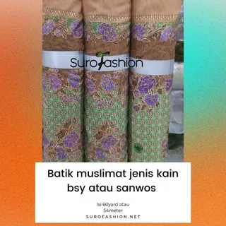 Kain batik muslimat NU