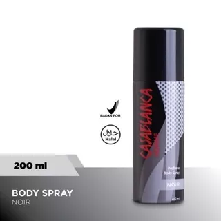 Casablanca Deo 200ml / Casablanca Body Spray / Casablanca Kaleng