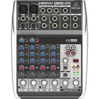 Behringer xenyx q802usb q802 USB q 802 USB mixer USB