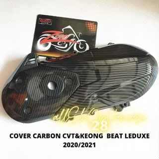 Cover tutup cvt/keong beat esp fi Scoopy esp fi & Cover cvt/keong beat deluxe cbs 2020/2021 Scoopy new 2021 karbon Zoro Carbon