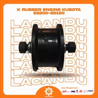 K RUBBER ENGINE 52200-25160 DC 60 DAN DC 70 KUBOTA for COMBINE HARVESTER LACANDU PART