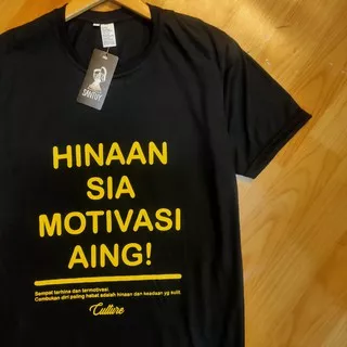 kaos distro Bandung/Kaos Hinaan sia/kaos Tulisan unik/kaos Sundaan