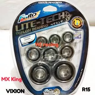 Bearing Set Faito Vixion MX King R15 Faito Lite Tech