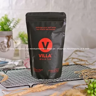 Teh Villa Indonesian Premium Black Tea Teh Hitam Serbuk Indonesia 200g Teh Hotel Cafe Resto