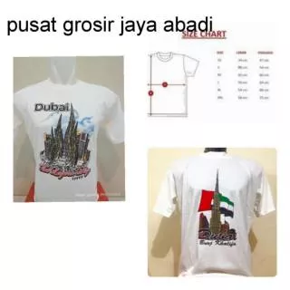 TERLARIS ! KAOS SOUVENIR  DUBAI MURAH